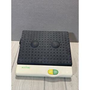 Acuvibe Personal Foot Massager Model 2004 2 Speeds Excellent Condition!